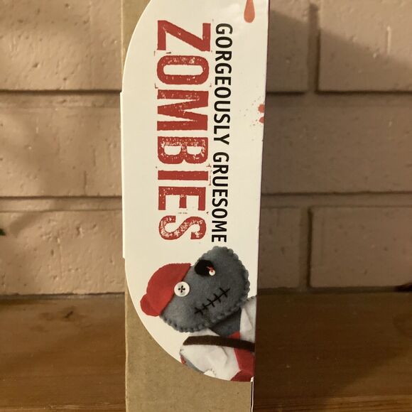 Gorgeously Gruesome Zombies DIY Plush Kit Zombie School Boy Stuffed Animal - Picture 2 of 4